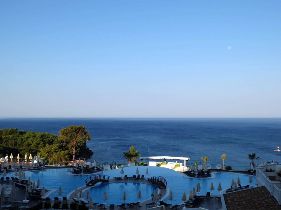 Morgendlicher Blick aus Zimmer 1262 Litore Resort & Spa