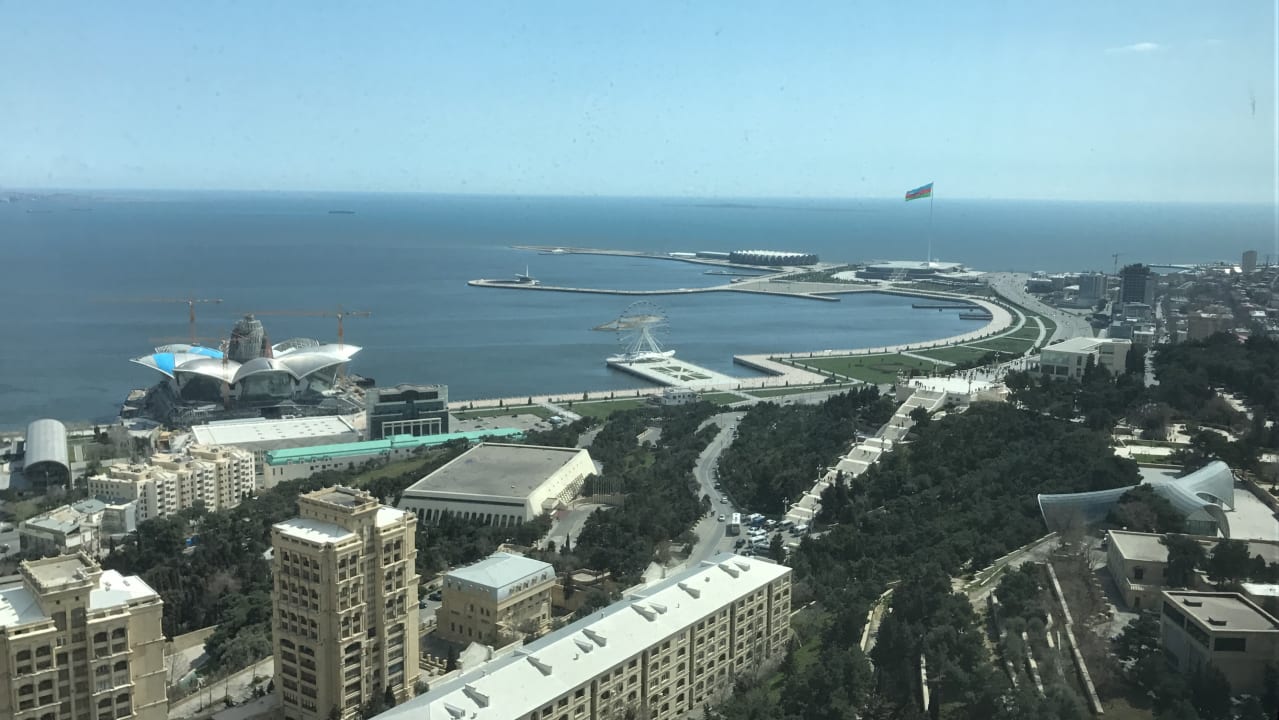 Ausblick Hotel Fairmont Baku