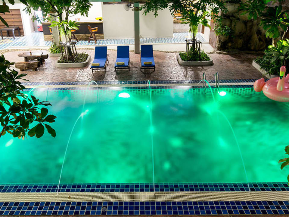 View from Sapphire's Balcony The Agate Pattaya Boutique Resort