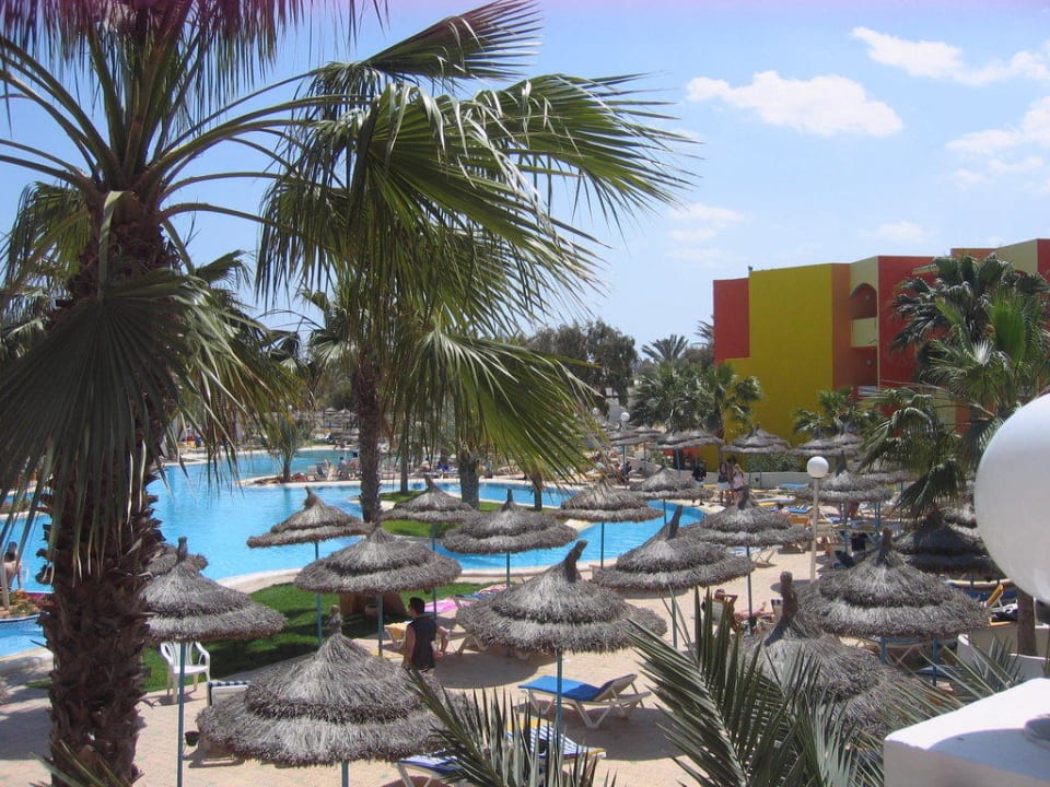 Vue piscine Caribbean World Thalasso Djerba