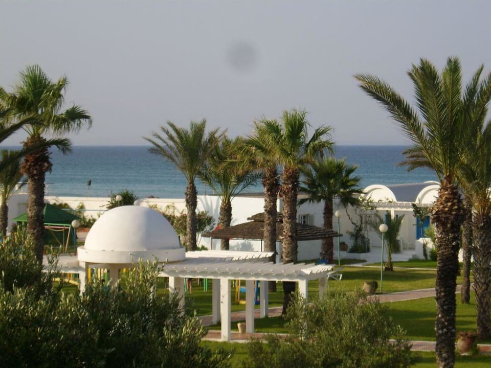 Blick vom Balkon El Mehdi Beach Resort