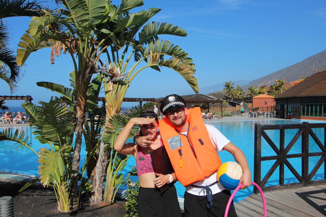 Animateure (wollten fotografiert werden) La Palma Princess