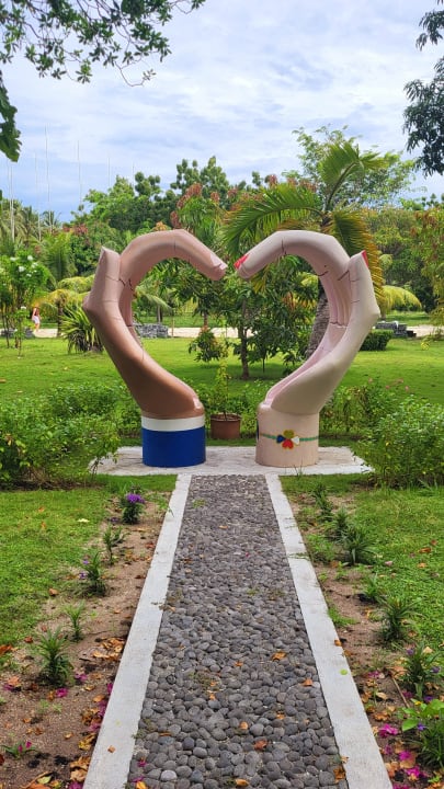 Gartenanlage Villa Park Sun Island