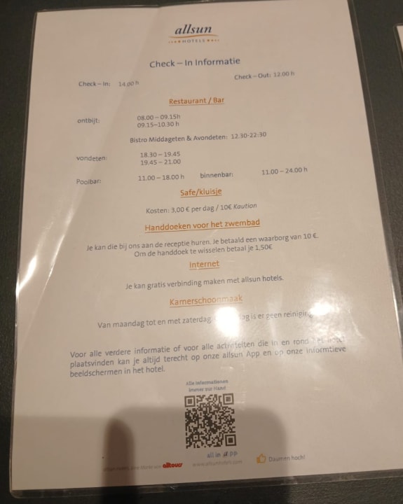 Gastro allsun Hotel Marena Beach