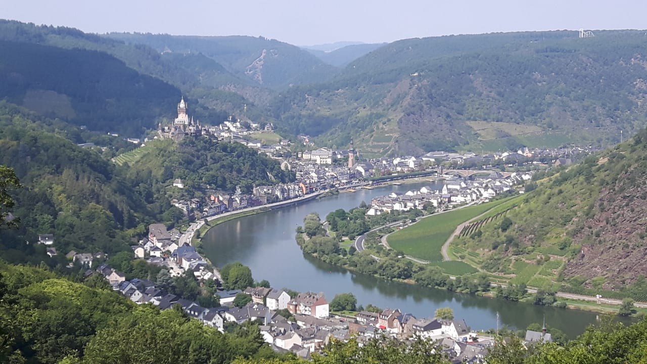 Ausblick Moselromantik Hotel Kessler-Meyer