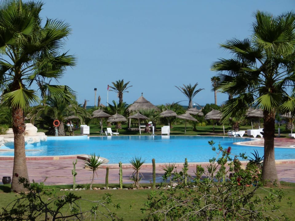 Blick auf dem Pool Skanes Serail Aquapark