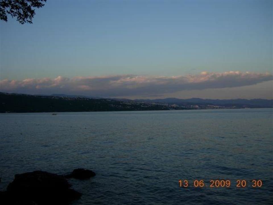 Abendstimmung Hotel Miramar