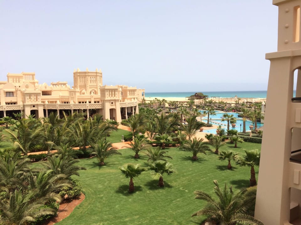 Blick vom Zimmer Hotel Riu Touareg