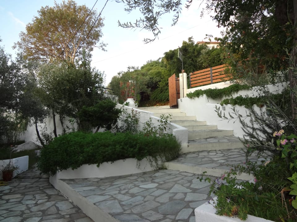 Hotelausgang / -zugang  Hotel Angeliki Beach