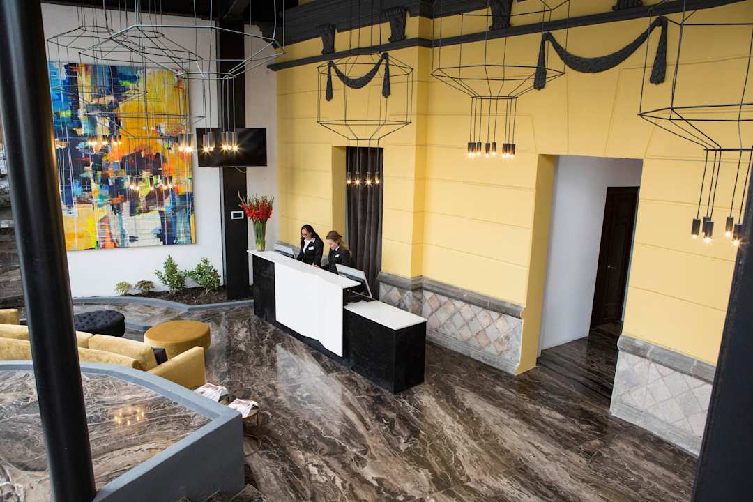 Lobby Ikonik Hotel Puebla