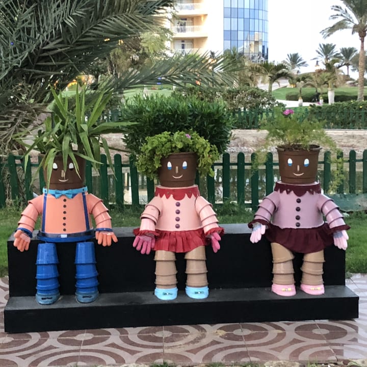 Gartenanlage Palm Royale Resort - Soma Bay