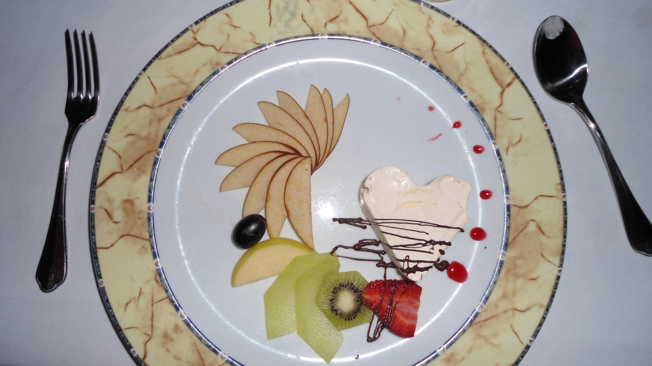 Desert im Alexander`s Steigenberger ALDAU Beach Hotel