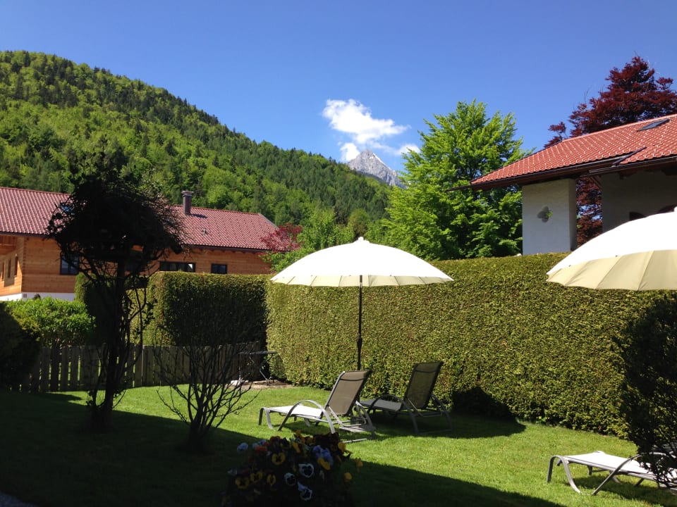 Gartenanlage Gästehaus Franziska Hotel Garni