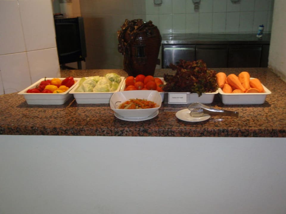 Rohkost gefällig? Hotel Gorgonia Beach Resort