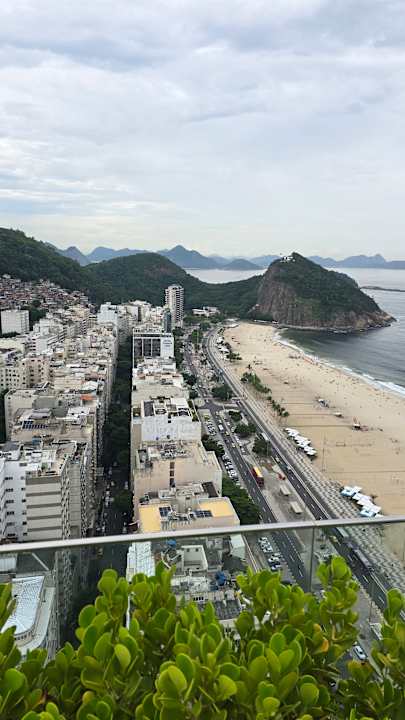 Ausblick Hilton Rio de Janeiro Copacabana