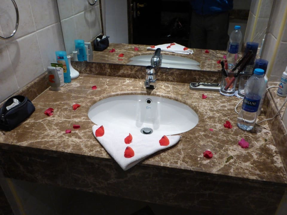Badezimmer Malikia Resort Abu Dabbab