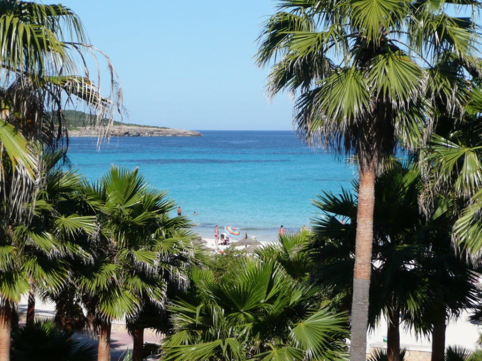 Blick vom Balkon Hipotels Mediterraneo Club