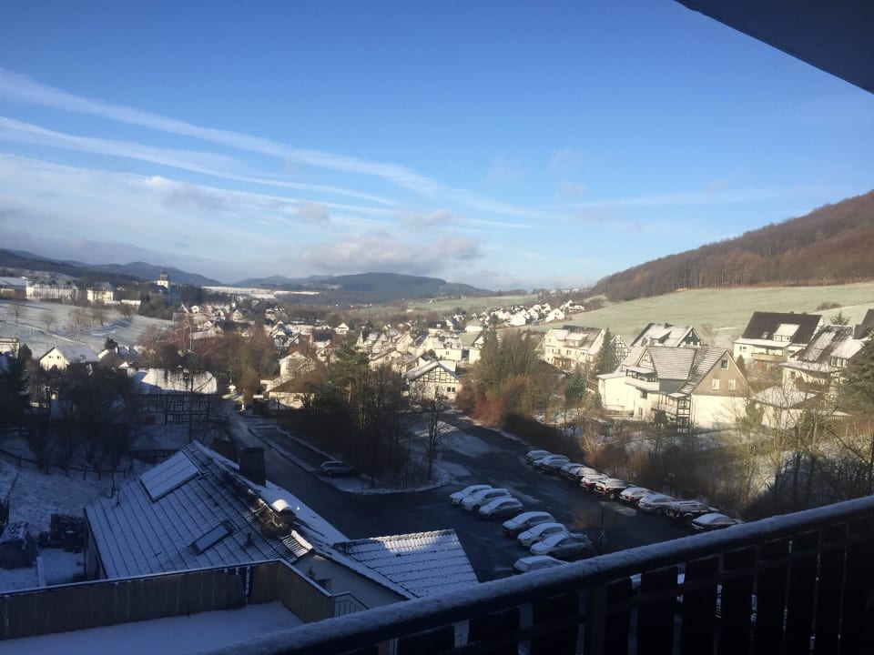 Sicht aus Balkon  Sauerland Alpin Hotel
