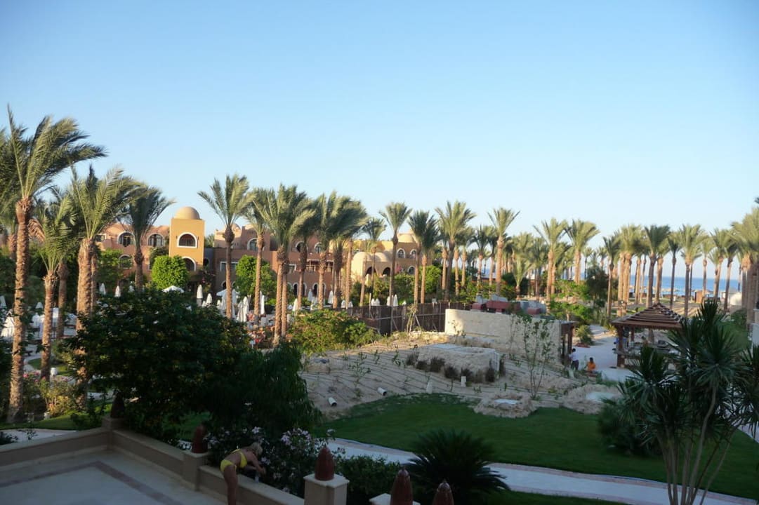 Blick vom Balkon Makadi Palace