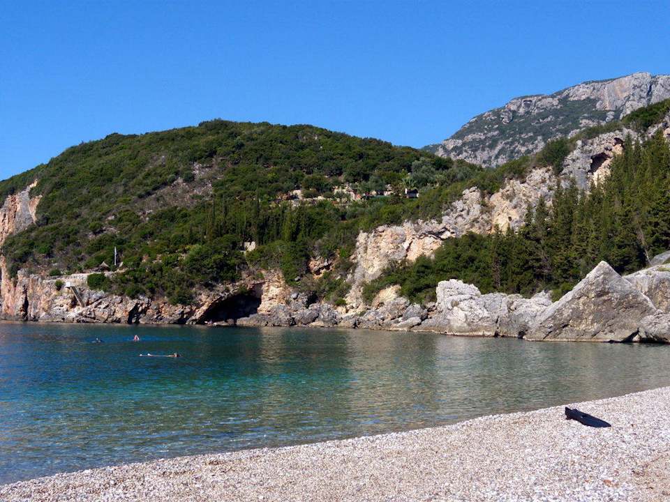 Liapades Beach - Liapades auf Korfu Hotel Arias