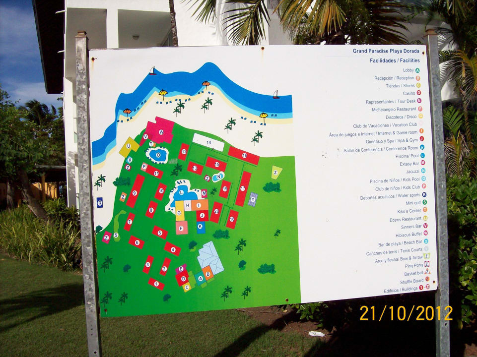 Übersicht Grand Paradise Playa Dorada
