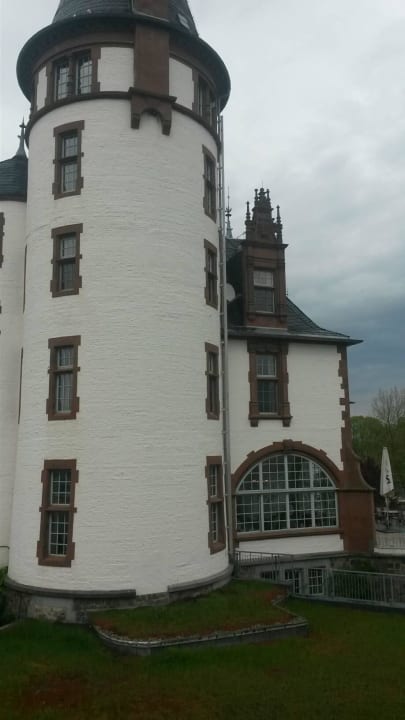 Der Turm vom Schloss Klink Seehotel Schloss Klink