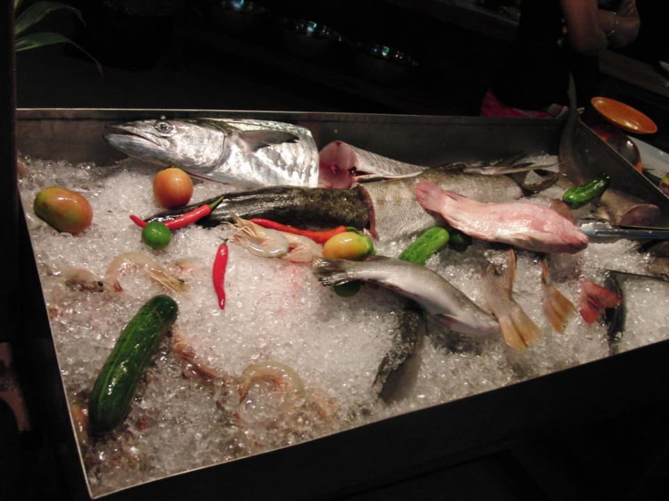 Fischauswahl Long Bay Resort Koh Phangan