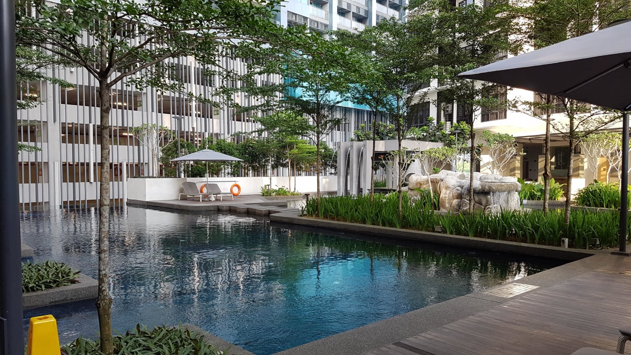 Pool im 5. Stock  Fraser Residence Kuala Lumpur