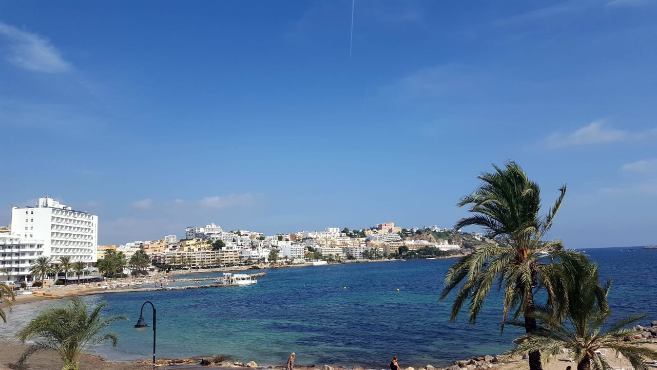 Ausblick vom Balkon Appartment Llobet