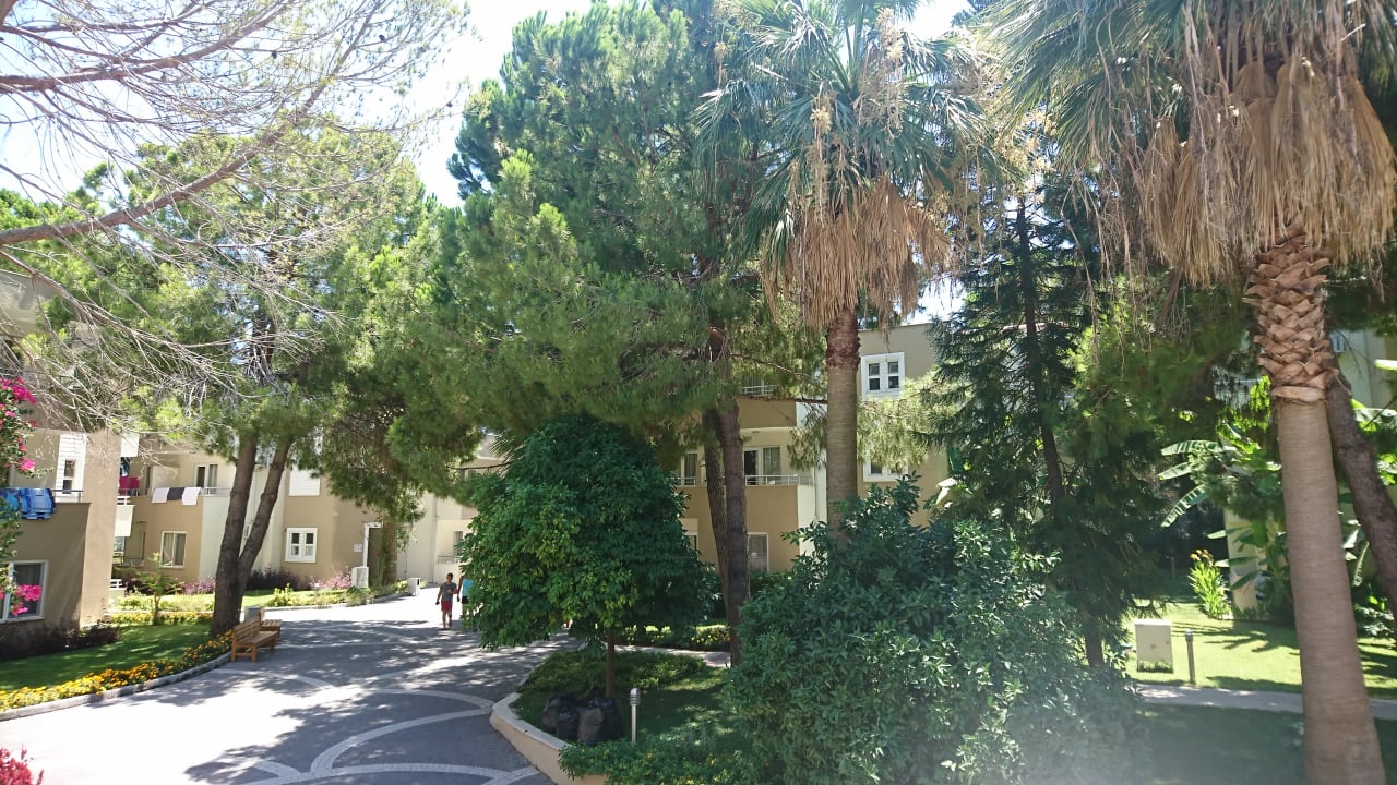 Gartenanlage Club Sidelya Hotel