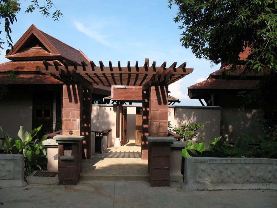 Eingang Poolvilla Hotel Pimalai Resort & Spa