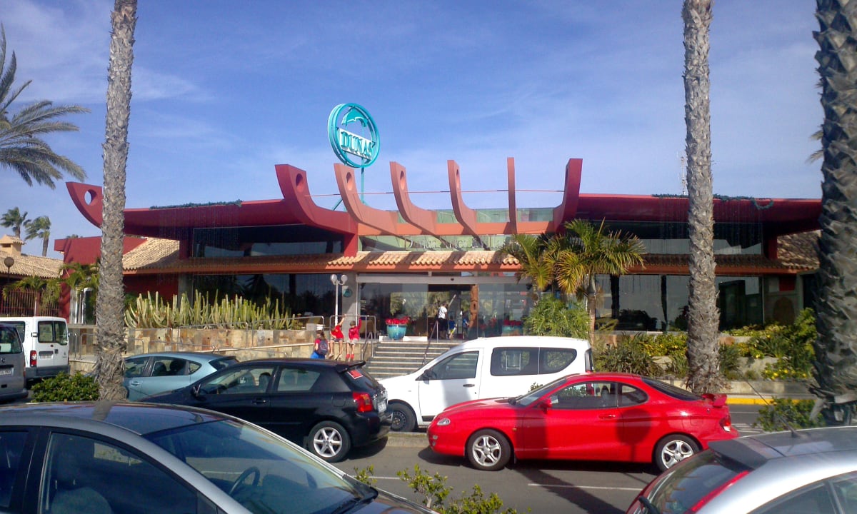 Eingang der 4 Sterne Anlage Suites & Villas by Dunas