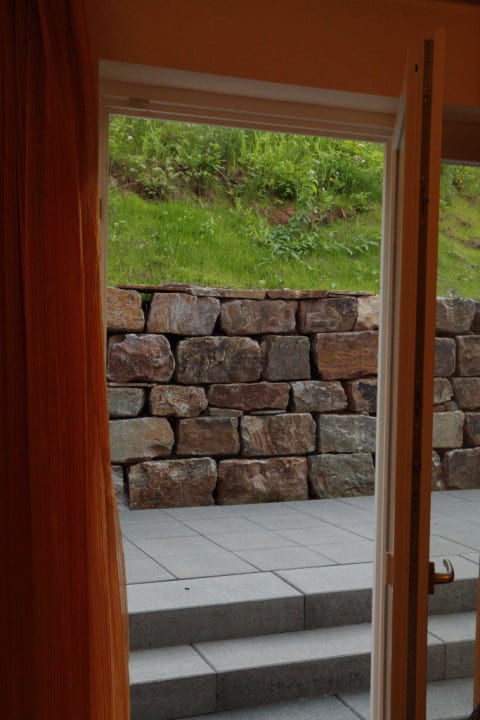 Romantik-Zimmer: Ausblick aus Fenster 1 BollAnts Spa im Park
