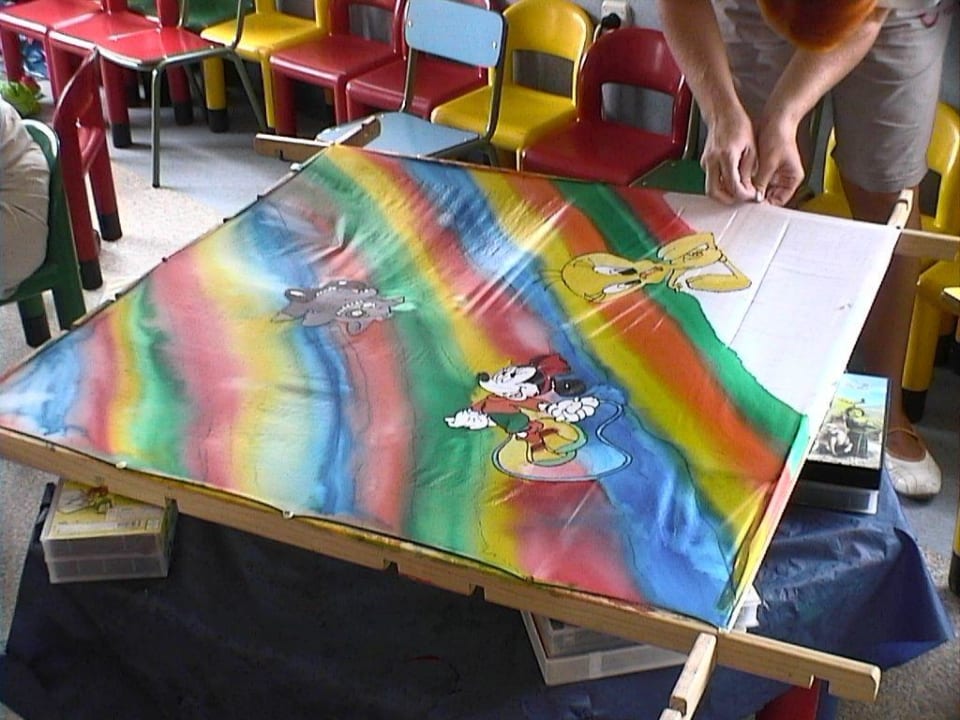 bunte Malerei Hotel Riu Chiclana