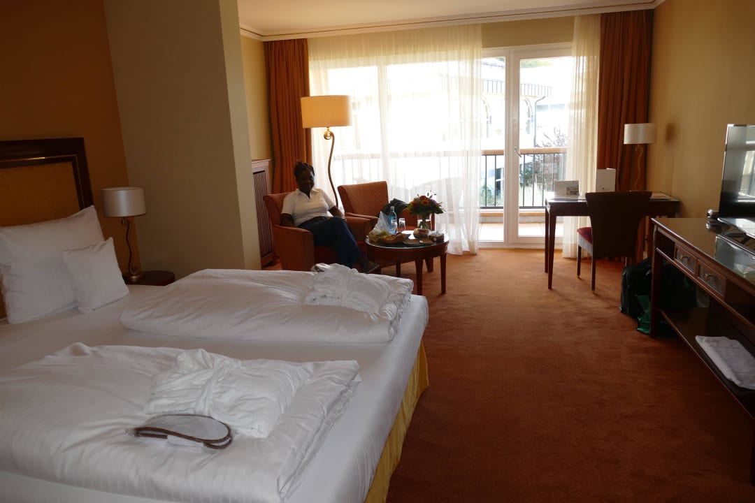 Eines der luxuriösen Hotelzimmer Hotel Gran Belveder