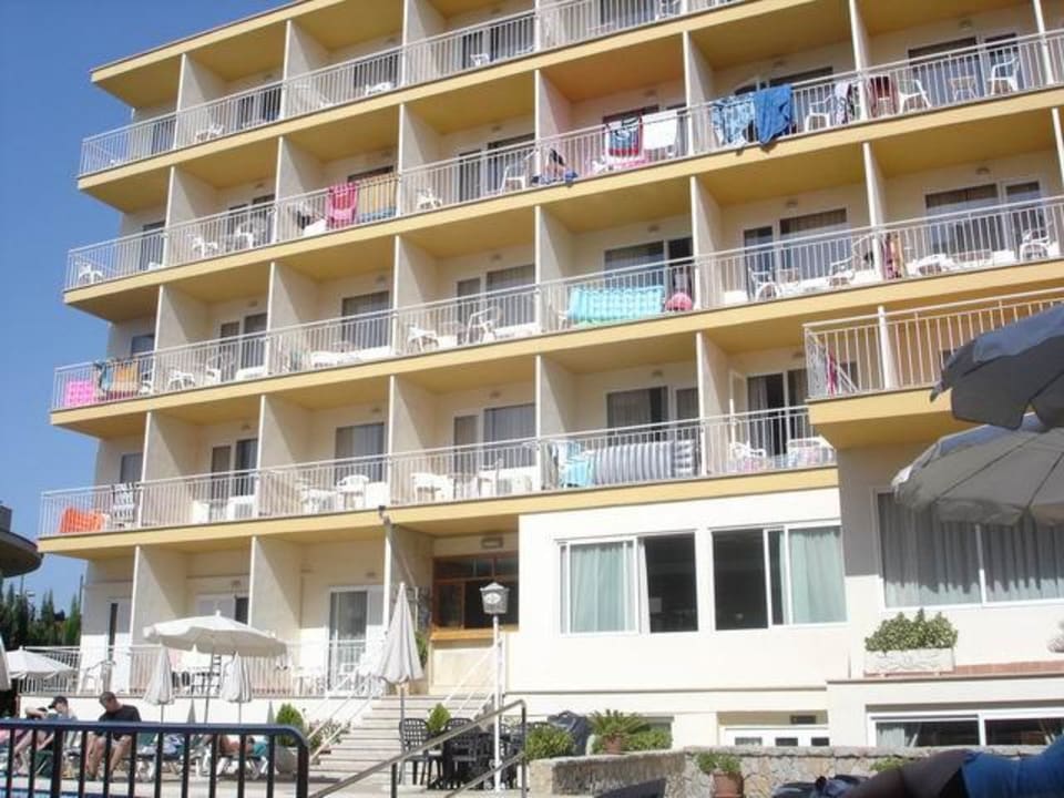 Hotel von der Poolbar aus Hotel Don Miguel