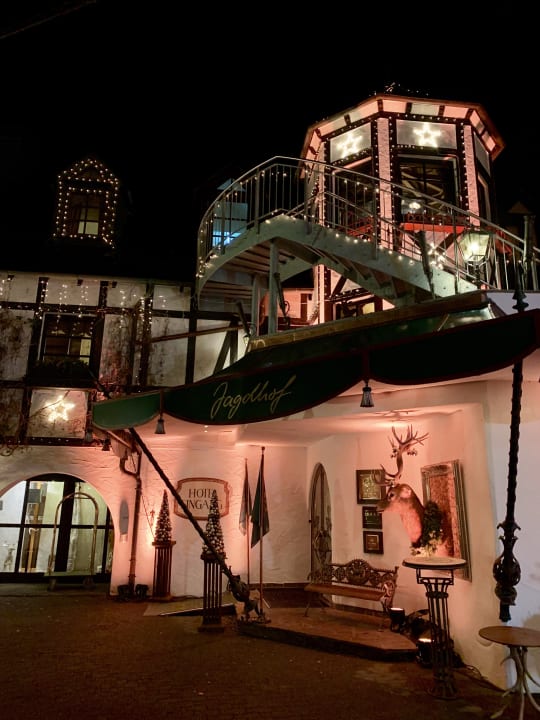 Außenansicht Relais Chateaux Jagdhof Glashütte