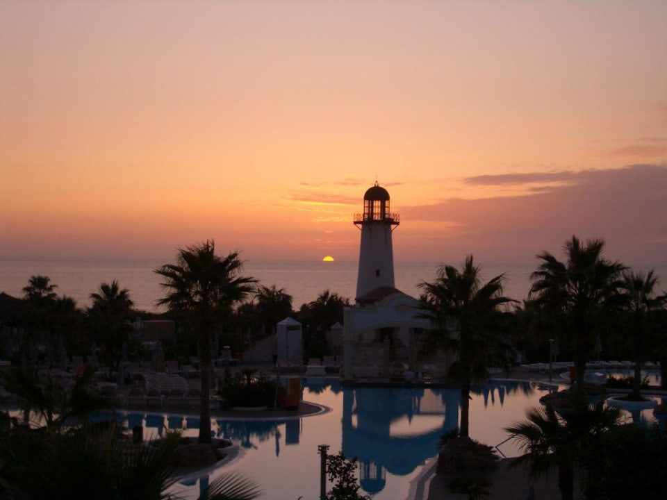 Das RIU Chiclana bei Sonnenuntergang Hotel Riu Chiclana