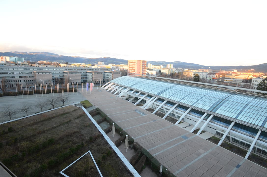 Blick aus dem Zimmer Hotel Courtyard by Marriott Linz