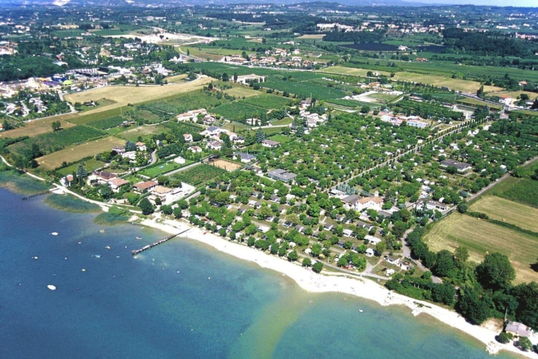 Überblick gesamter Campingplatz Lido und Strand Camping Lido