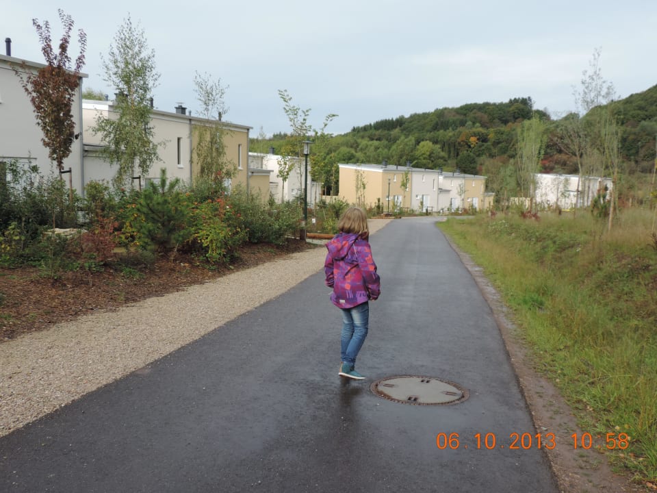 Weg zu den Häusern (4er-Bereich) Center Parcs Park Bostalsee