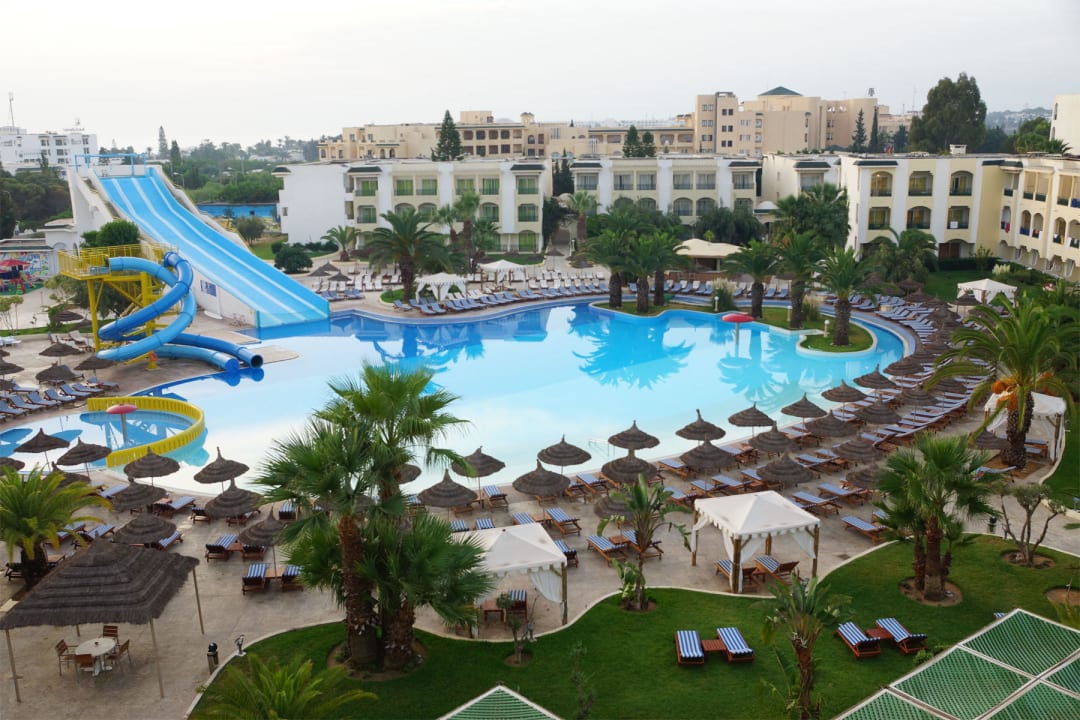Main swimming pool Palmyra Aqua Park Kantaoui