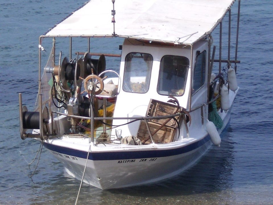 Stamatis Boot Haus des Fischers