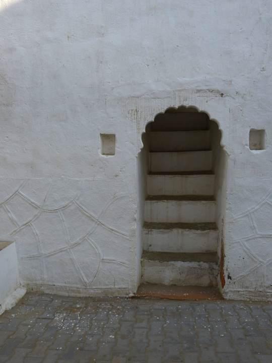 Treppe ins nichts... Hotel Nimaj Palace