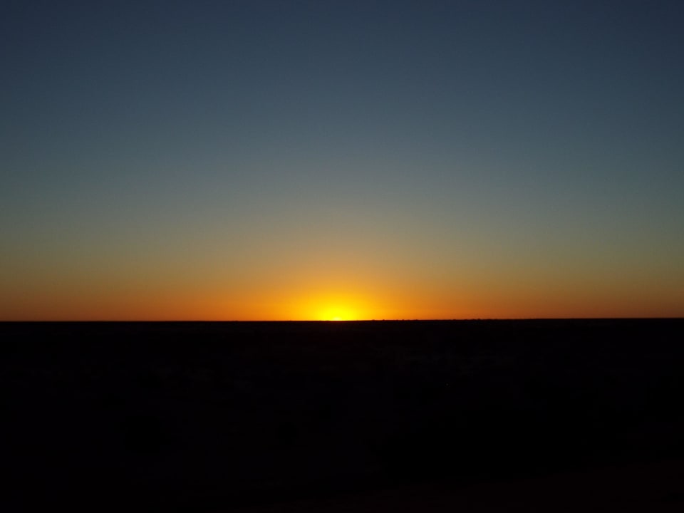 Abendsafari: Sonnenuntergang Kalahari Anib Lodge
