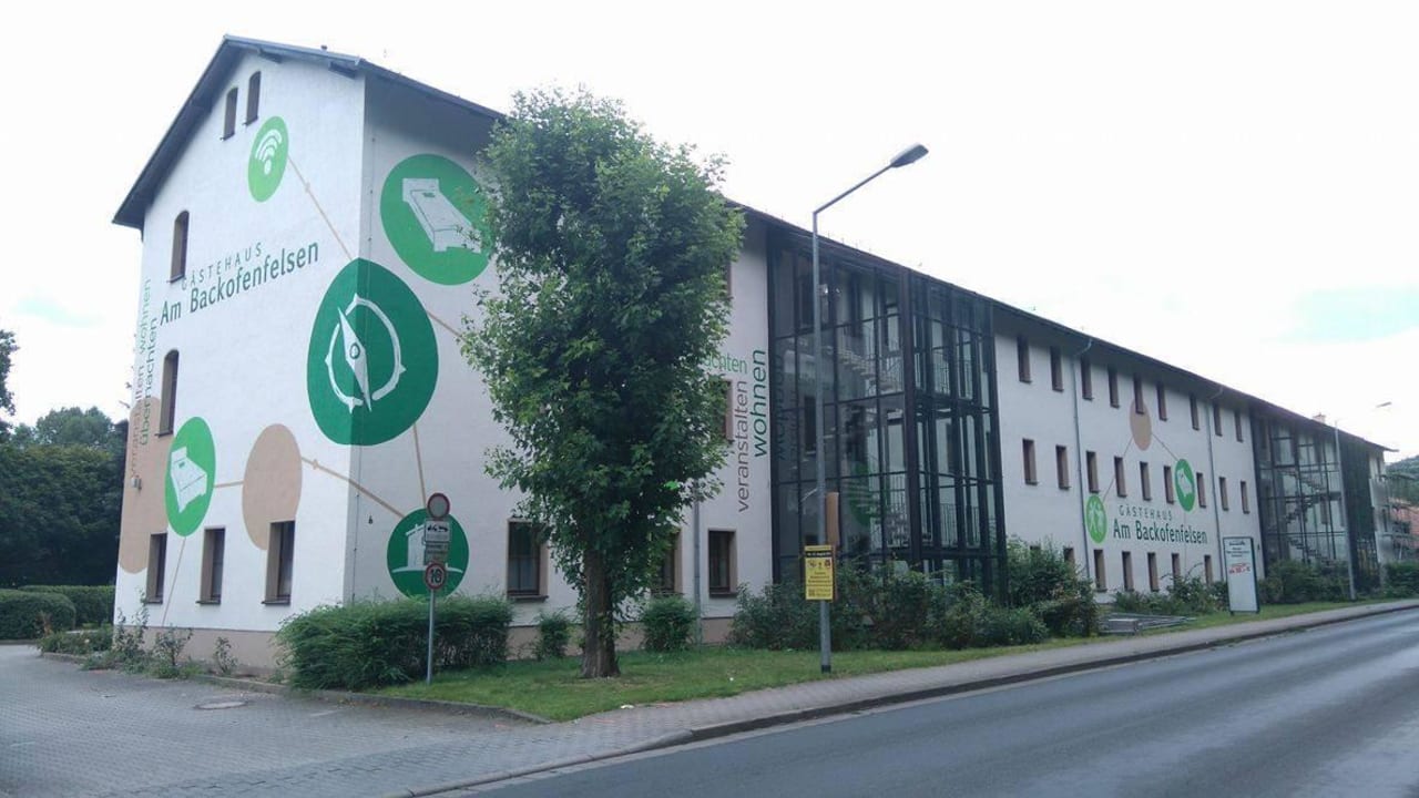 Eine schöne Fassade. Haus Am Backofenfelsen