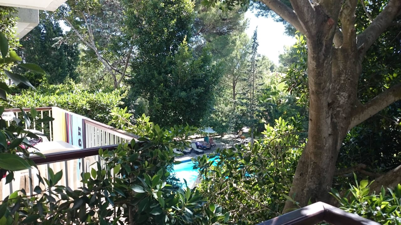 Blick vom Balkon Aparthotel Houm Plaza Son Rigo