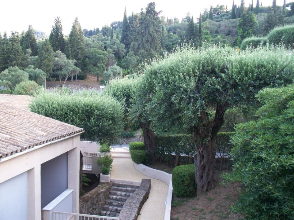 Ogród hotelowy Aeolos Beach Resort