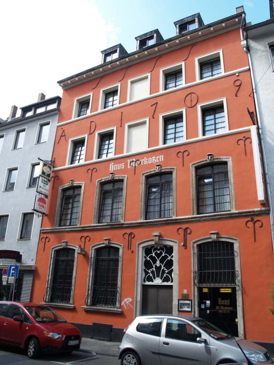 Strassenansicht des Hotels Hotel Ahl Meerkatzen