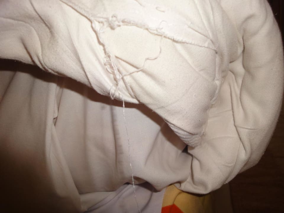 Kaputte Bettwäsche Serenity Alpha Beach